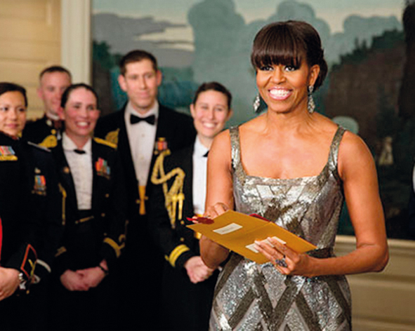 Победителя объявила лично Мишель Обама  по видеотрансляции из Белого дома