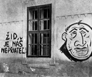 Антисемитское граффити в Прессбурге