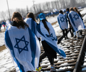 «Марш живых» в Освенциме. 2013 год