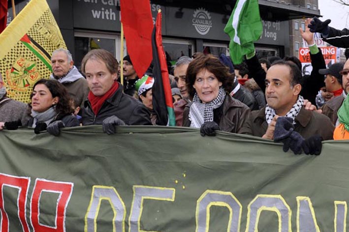 Демонстрация в Амстердаме: «Интифада! Интифада! Свободная Палестина!»