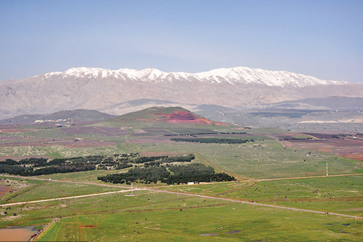 Гора Хермон (2236 м) — самая высокая точка Израиля
