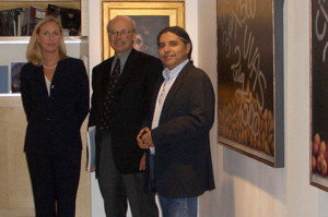 Супруги Черил и Роберт Фишко (слева) в своей галерее