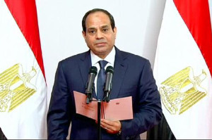Президент Египта  Абдул-Фаттах ас-Сиси