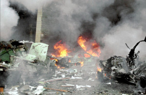 Последствия взрыва посольства США в столице Кении 7 августа 1998 года