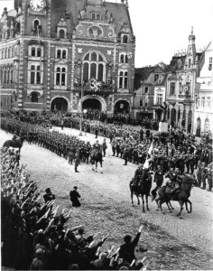 В марте 1936 года немецкие войска вошли в Рейнскую зону