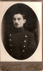 Самуил Клейн в форме студента Варшавского императорского университета, 1913–1914 гг.