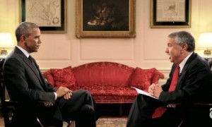 Барак Обама и Томас Фридман. Фото The New York Times