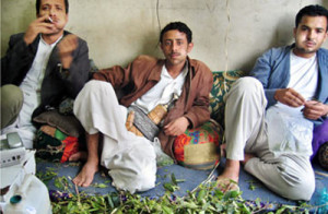 Йеменцы жуют кат