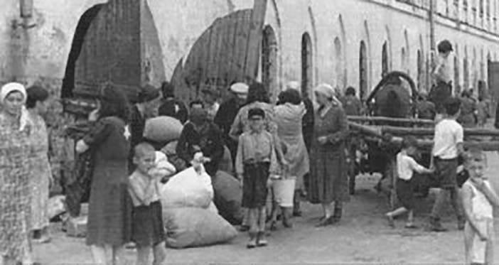 Вселение даугавпилсских евреев в гетто. Июль 1941 года