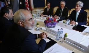 Делегации Ирана и США на переговорах по ядерной программе Ирана