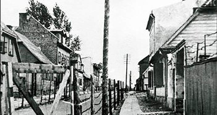 Лудзас — главная улица Рижского гетто, 1942 год