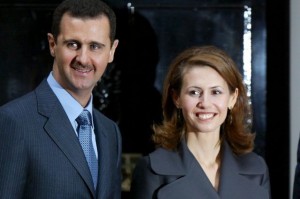  Башар Асад и Асма Асад.  EPA	