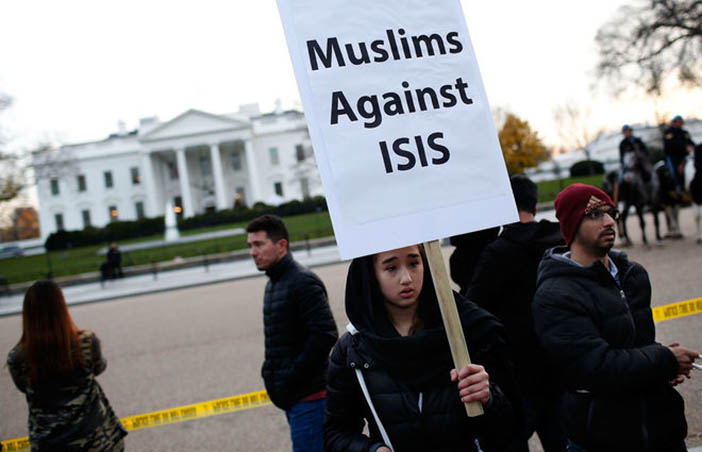 Митинг мусульман-шиитов против ИГИЛа. Вашингтон, 6 декабря 2015 года