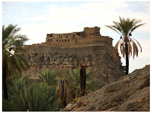 Вид на крепость Хайбар