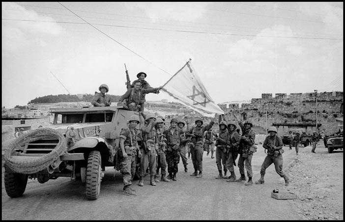 Израильские солдаты. Шестидневная война