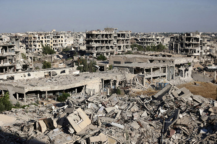 Сирия сегодня. Городской пейзаж