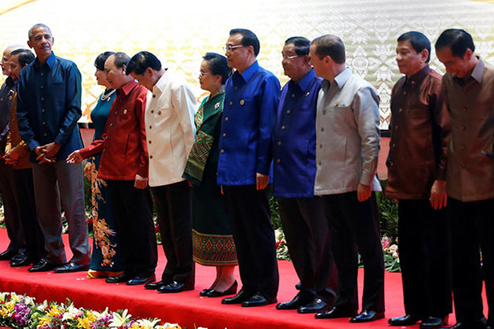 Участники саммита Ассоциации государств  Юго-Восточной Азии