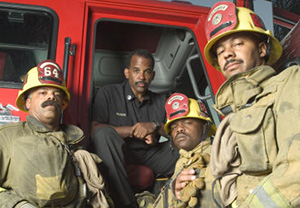 black-firefighters