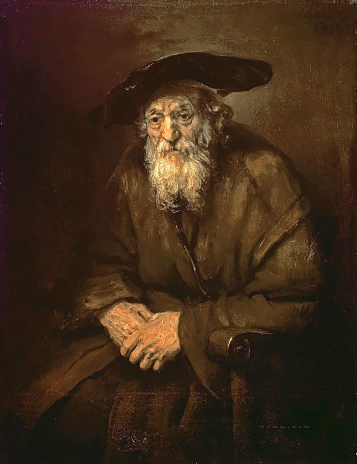 Портрет старика-еврея
