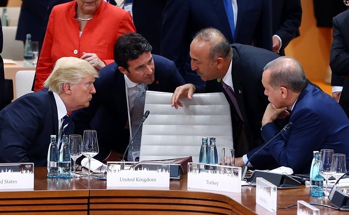 Реальная фотография с саммита G20, использованная при изготовлении фальшивки