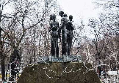 Памятник жертвам Холокоста в Одессе. Автор, фото: Максим Войтенко