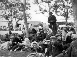 Лагерь переселенцев в Транснистрии