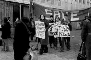 Демонстрация в Нью-Йорке в защиту советских евреев, 1972 Фото: http://vaadua.org