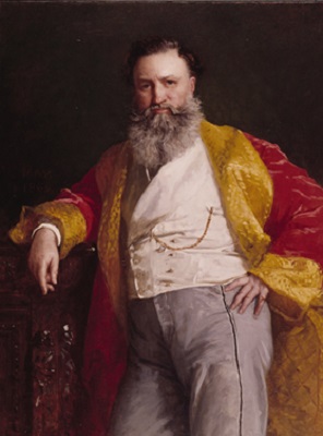 Портрет Исаака Зингера, Эдвард Гаррисон Мэй, 1869. Фото: artelectronics.ru 