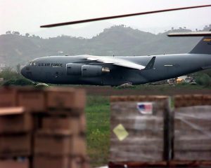 C-17_from_Charleston_Air_Force_Base,_S.C._taxis_for_departure_to_Albania