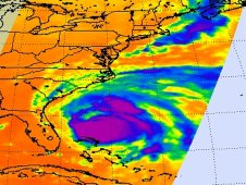 Ураган "Айрен", фото НАСА