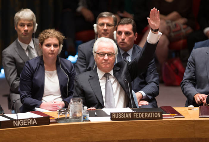 Российское вето в Совете Безопасности