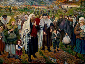 Изгнание евреев. 
Фото: thegathering.com