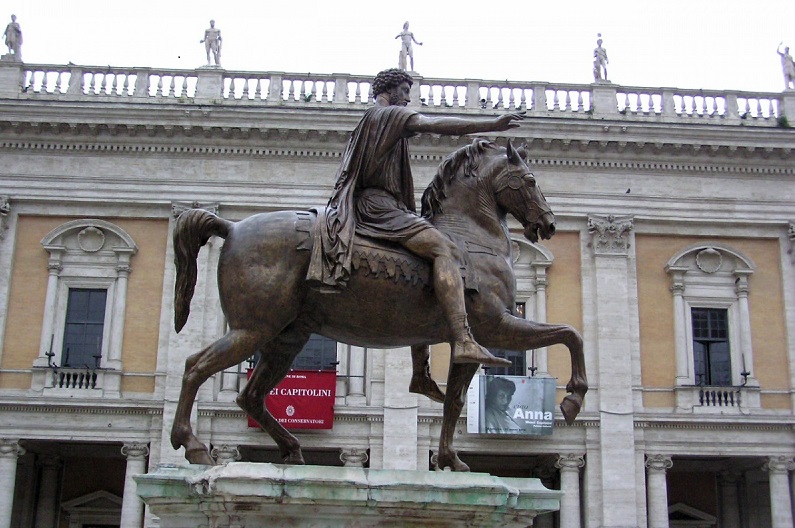 Equestrian statue of Marcus Aurelius