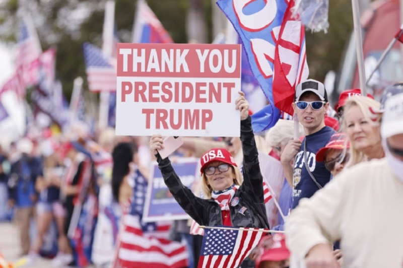 Donald Trump Returns To Florida Ahead Of Joe Biden's Inauguration