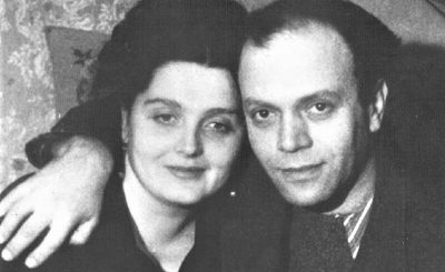 Давид Самойлов с женой Ольгой (Лялей)