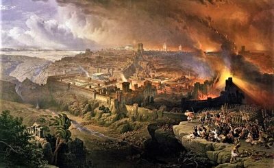 Осада римлянами Иерусалима. Источник: Wikimedia Commons